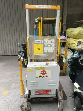 Jual handlift electrik merk ori jepang kapasitas 1 ton full