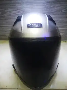 Helm Marcolino Senna Edition Silver