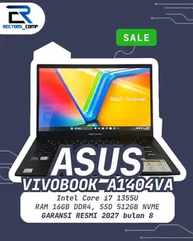 ASUS Vivobook A1404VA - GARANSI RESMI ASUS S/d 2027 - Intel Core i7