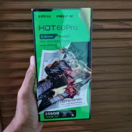 Infinix Hot 60 Pro Mulus Fullset Biru