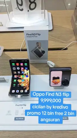 Cicilan Oppo find N3 flip series tanpa kartu kredit dan DP
