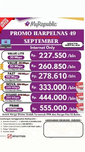 Promo myrepublik