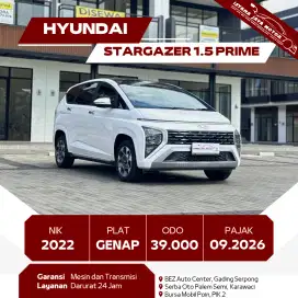 [PAJAK PANJANG] HYUNDAI STARGAZER 1.5 PRIME CVT 2022