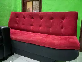 Sofa Bed (Merah)