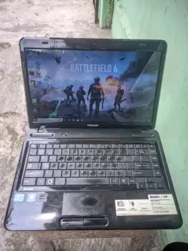 Laptop Toshiba Core i5 Ram 4 GB, SSD 256 GB, siap pakai, bergaransi