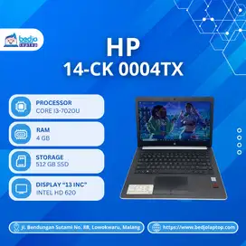 LAPTOP  HP IP 14-CK 0004TX TERBAGUS!