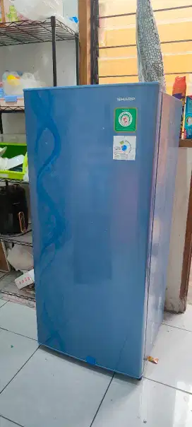 Kulkas sharp 1 Pintu, normal.