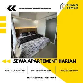 Sewa apartement harian/transit bassura termurah