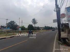 Dijual tanah lebar muka 90 lokasi pinggira jalam raya Sawangan