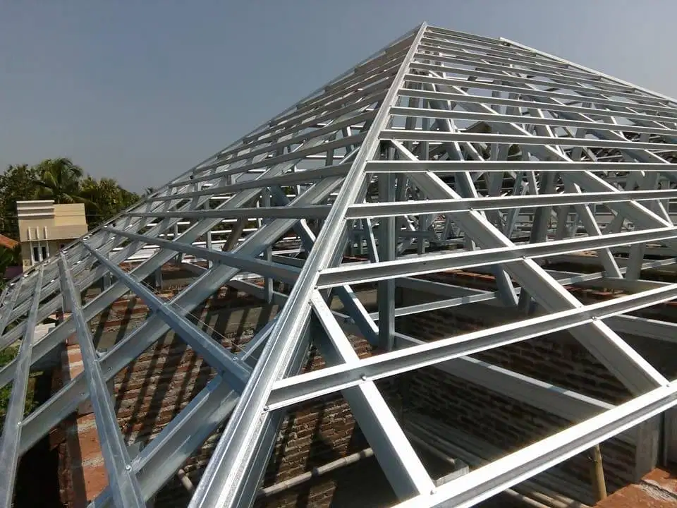 Konstruksi baja ringan BIMA TRUSS Pasang BERKUALITAS