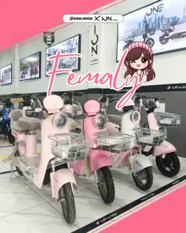Promo Sepeda Listrik Ion Murah Mulai Harga 3Jutaan Warna Pink