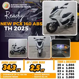 ISTIMEWA HONDA NEW PCX 160 ABS TH 2025 BISA CASH KREDIT UNIT MULUS