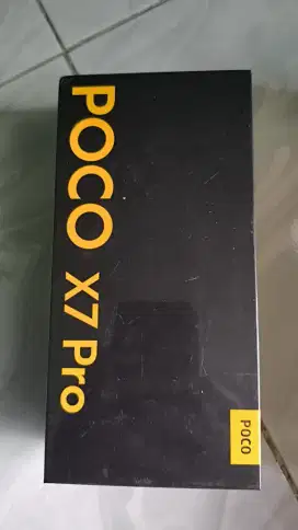 Poco x7 pro 12/512 new segel garansi resmi termurah bisa cod