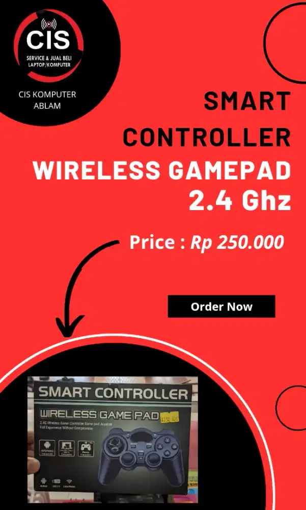 wireless gamepad