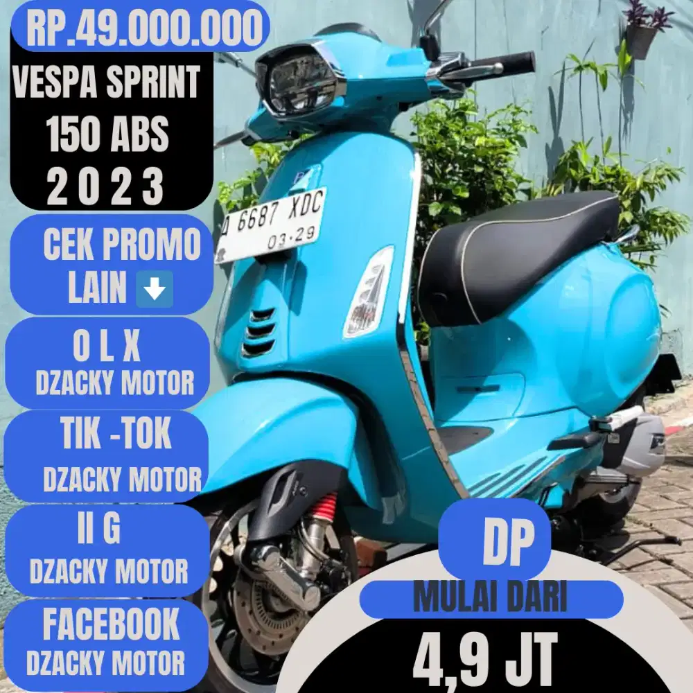 VESPA SPRINT S 150 ABS 2023 SECOND LIKE NEW