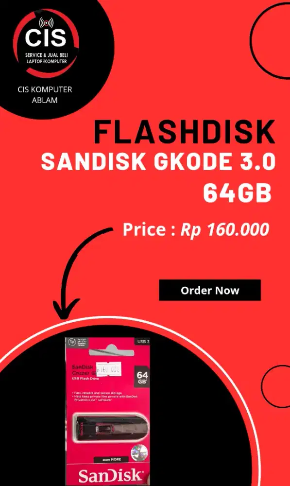 Flashdisk Sandisk Gkode 3.0