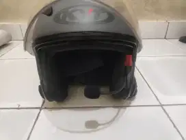 HELM KYT GALAXY FLAT R & INTERCOME E1