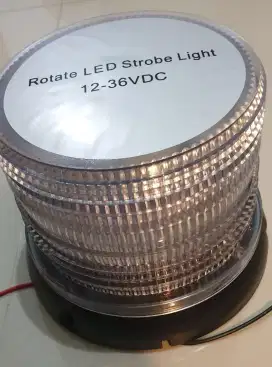Lampu Rotator Rotate LED 3 Mode Kedip Strobe Light Second
