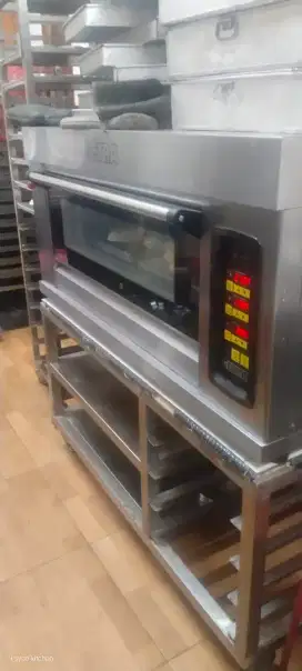 Oven deck getra digital 2 loyang