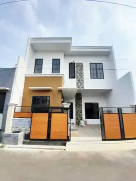 SUPER MURAH !! Rumah baru dalam komplek akses 2 mobil dekat tol jorr