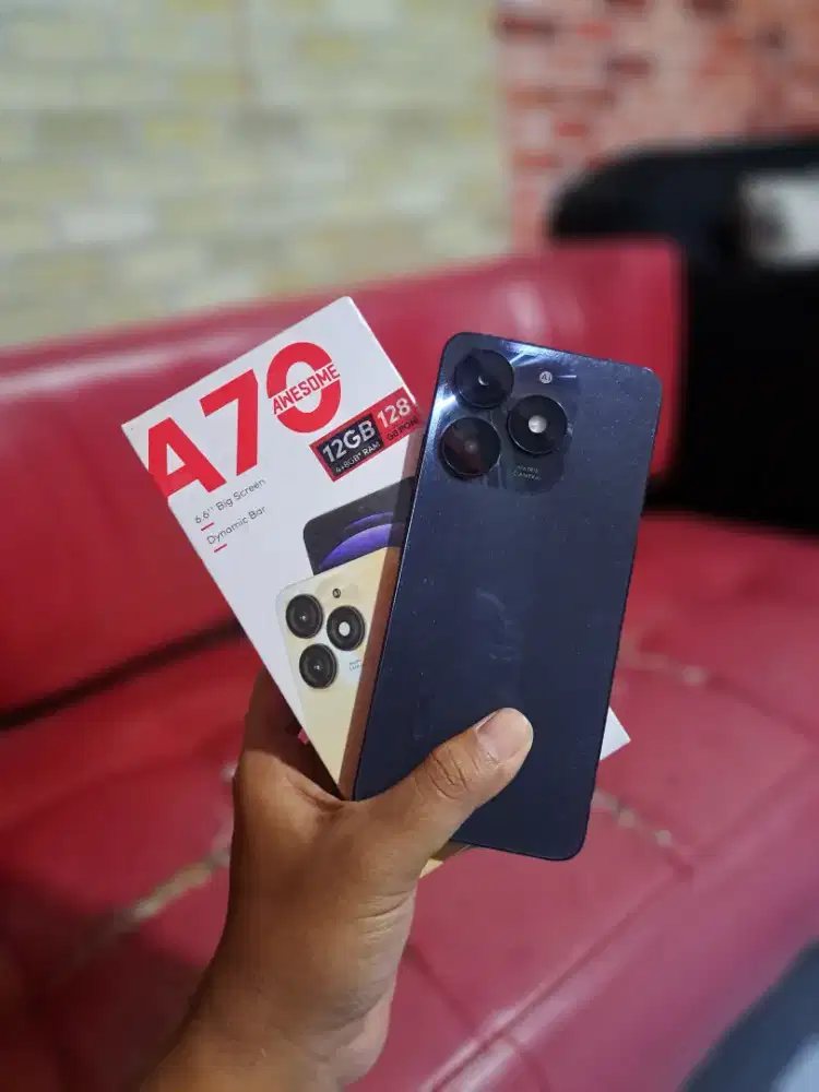 Itel A70 Ram 4/128Gb Lengkap