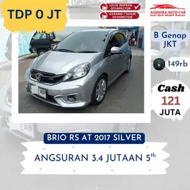 TDP Hanya 0 Juta Brio RS AT 2017 Silver