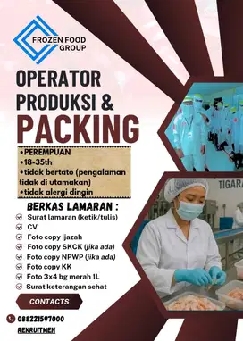 Operator produksi