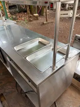 bainmaire kabinet + upper stainless steel