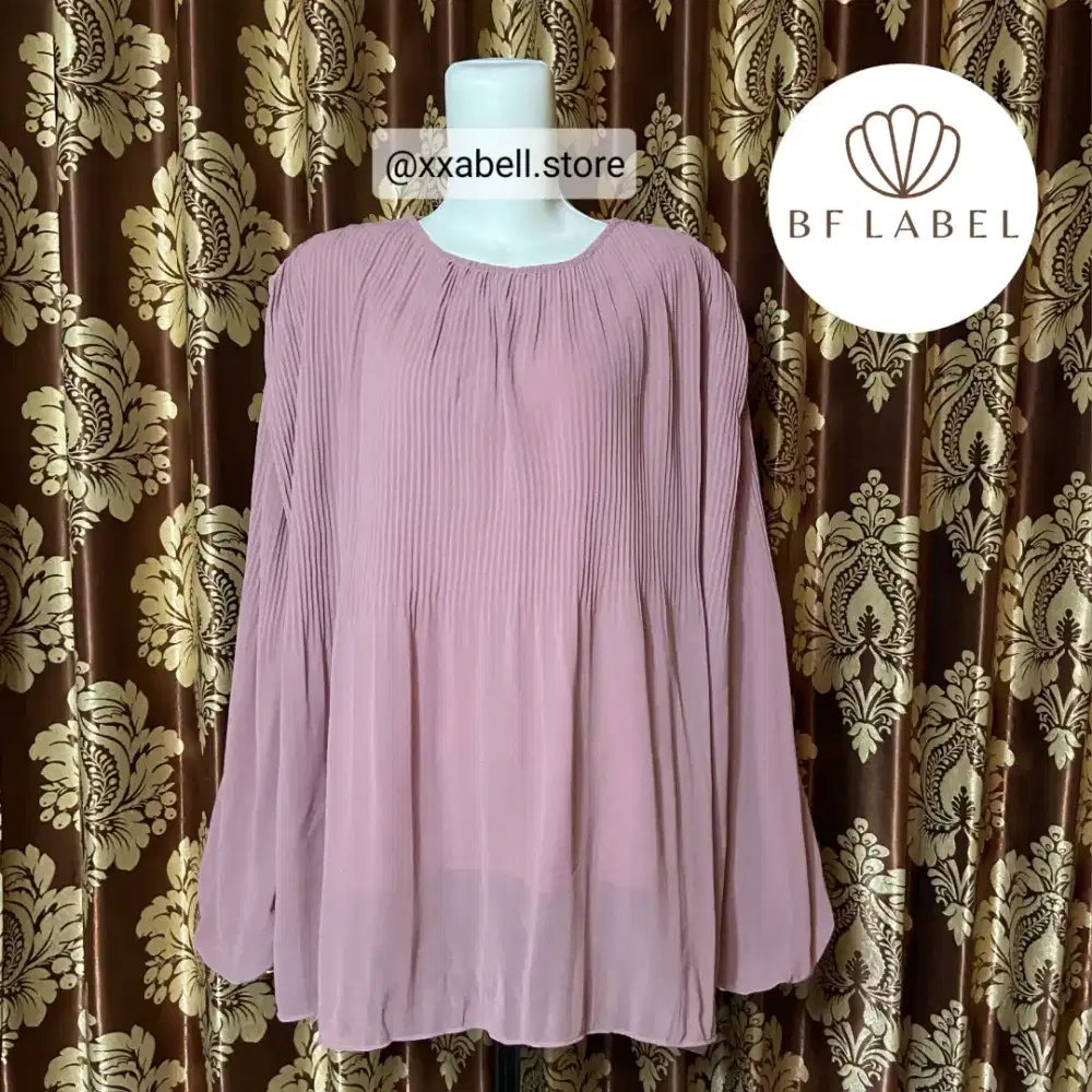 NEW baju atasan blouse cewek brand BF Label size jumbo/besar