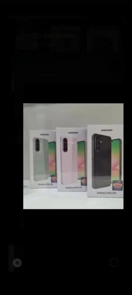 Samsung galaxy A56 ram 12gb 5G dan8/256 resmi