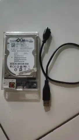 Hardisk Eksternal Seagate 500GB banyak Film