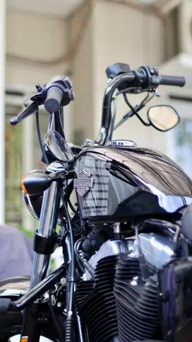 Harley Davidson Sportster 48 Black 2017 LOW ODO ONLY 2.000
