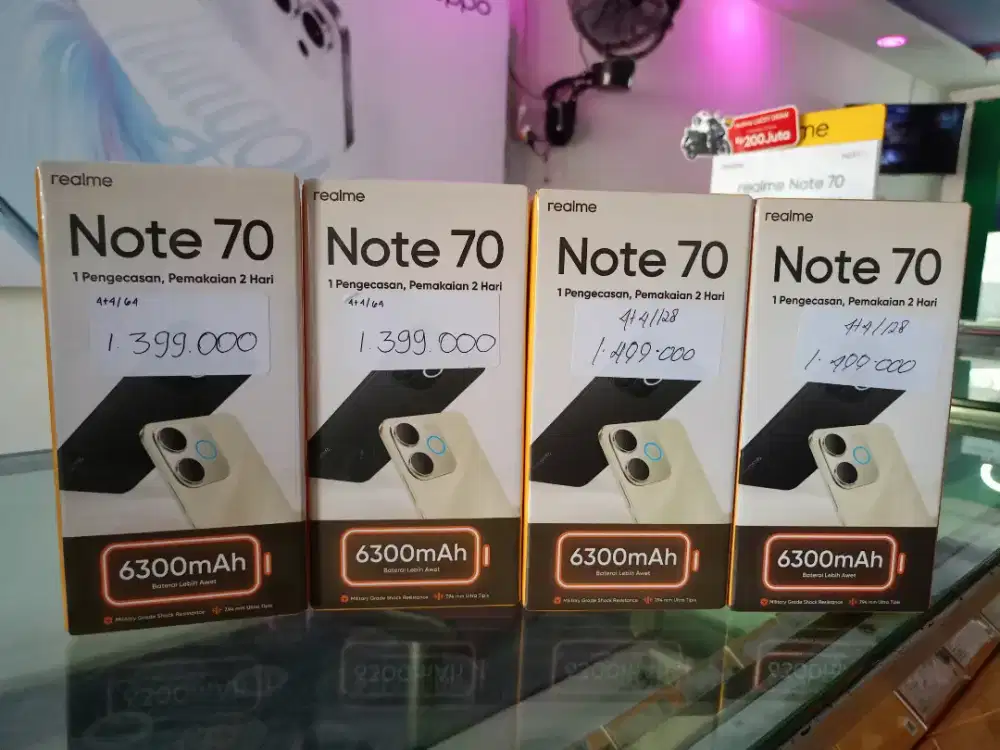 NEW SERIES REALME NOTE 70