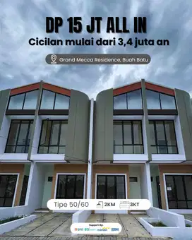 Dp ringan, rumah mewah di buah batu strategis ke pusat kota dan GToll