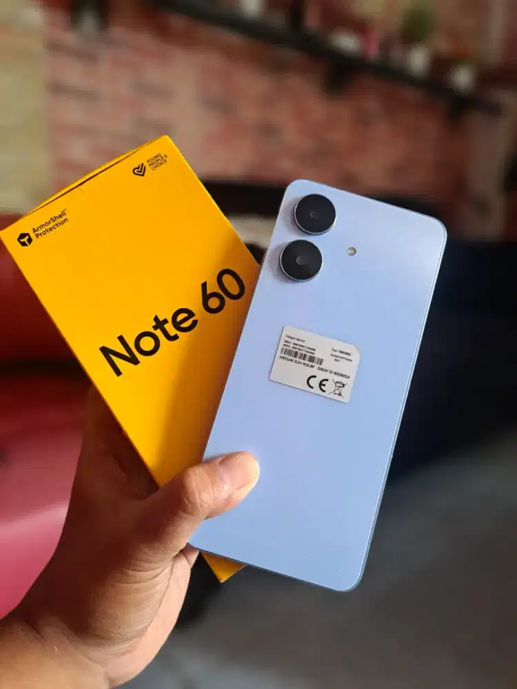Realme Note 60 Ram 6/128Gb lengkap
