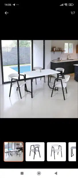 Set meja makan minimalis terbaru