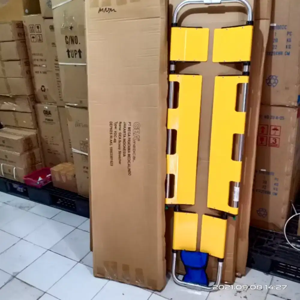 Gea ydc 4b sretcher alumunium gea /tandu pertolongan pertama/tandu pmr