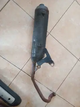 Knalpot suzuki spin 125 bobok adem harian