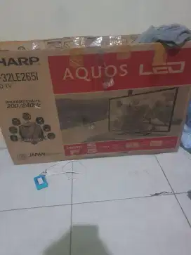 TV LED 32 INCH DIGITAL MERK SHARP AQUOS.