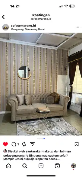 Sofa keluarga mewah