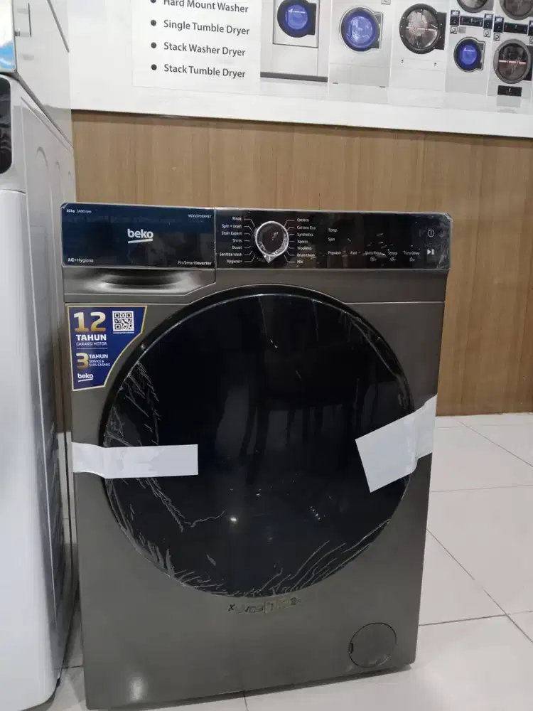 PROMO Mesin Cuci Beko 10Kg Washer Beko 10 Kg Mesin Beko WCV 10749 XMST