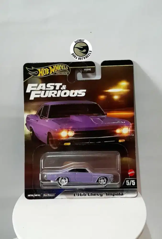 Hot Wheels 1966 Chevy Impala Diecast RBH