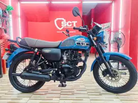 JualCpt90%LikeNew KM17Rb KAWASAKI W175 SE 2019 BIRU Modif