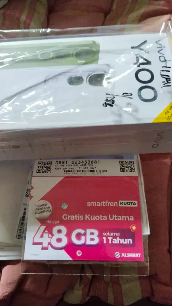 Vivo Y400 ram 8+8/256 warna hijau tropis