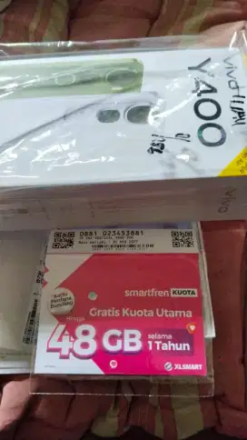 Vivo Y400 ram 8+8/256 warna hijau tropis