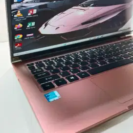 LAPTOP ACER SWIFT 1warna pink rose