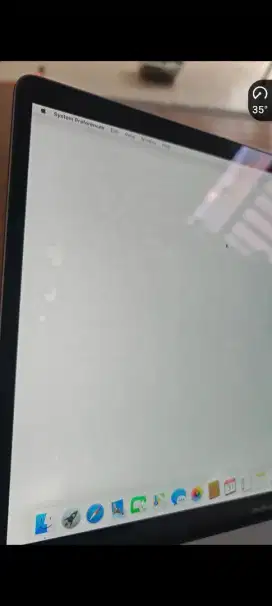 Lcd copotan a1990 macbook pro 15 inch 2019 minus bercak white spot