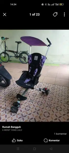 Stoler cocolatte isport purple