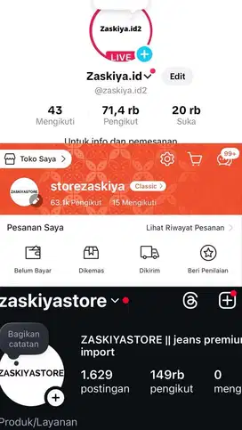 Butuh host live pengalaman/non pengalaman