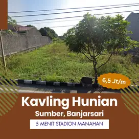 Kavling Hunian Sumber, 6,5Jutaan, 5 Menit Stadion Manahan Solo